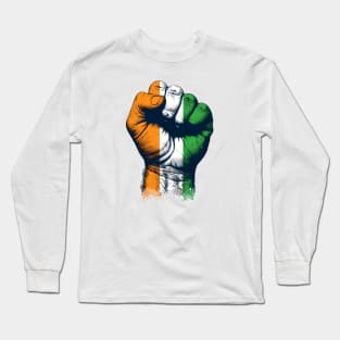 Ireland Flag Long Sleeve T-Shirt